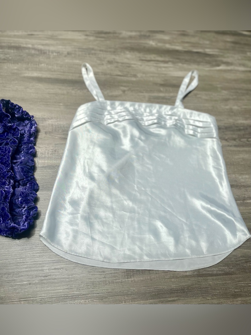 Vintage Purple Floral Lace Bloomers and Chamise - Picture 8 of 10
